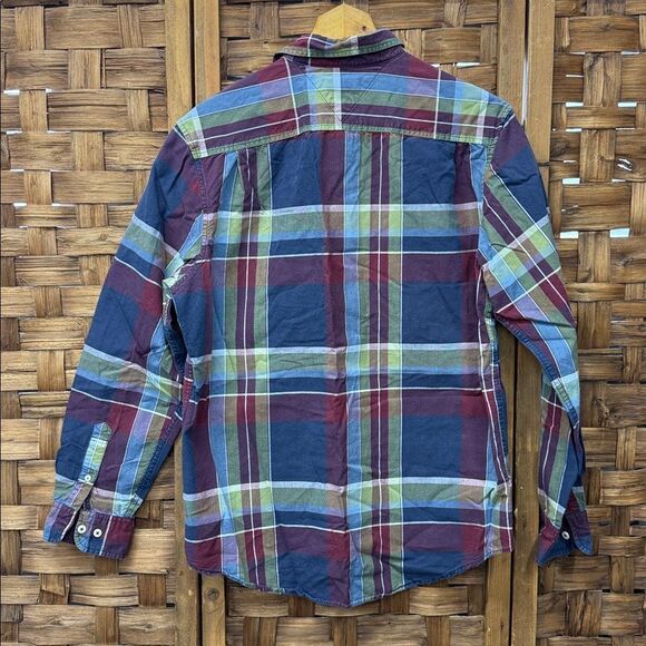 Men’s Tommy Hilfiger Colourful casual button down shirt classic fit - Picture 3 of 5